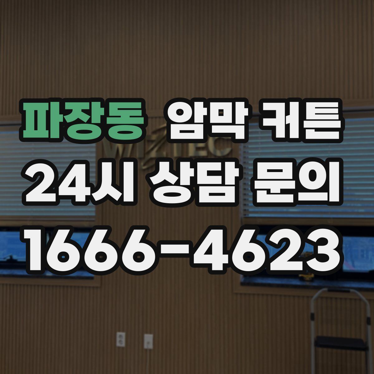 파장동 암막 커튼
