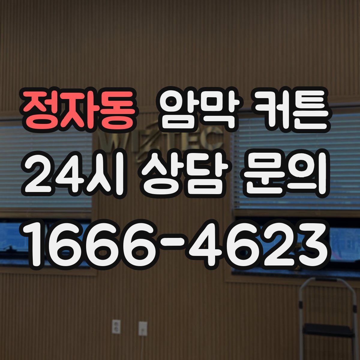 정자동 암막 커튼