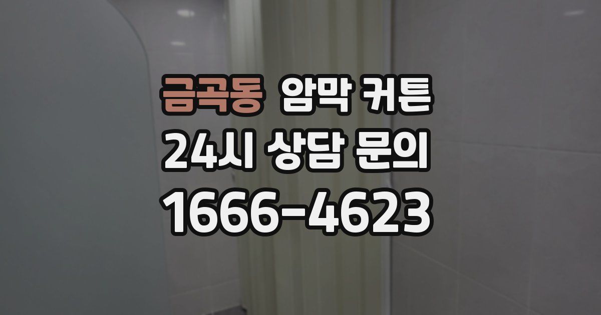 금곡동 암막 커튼