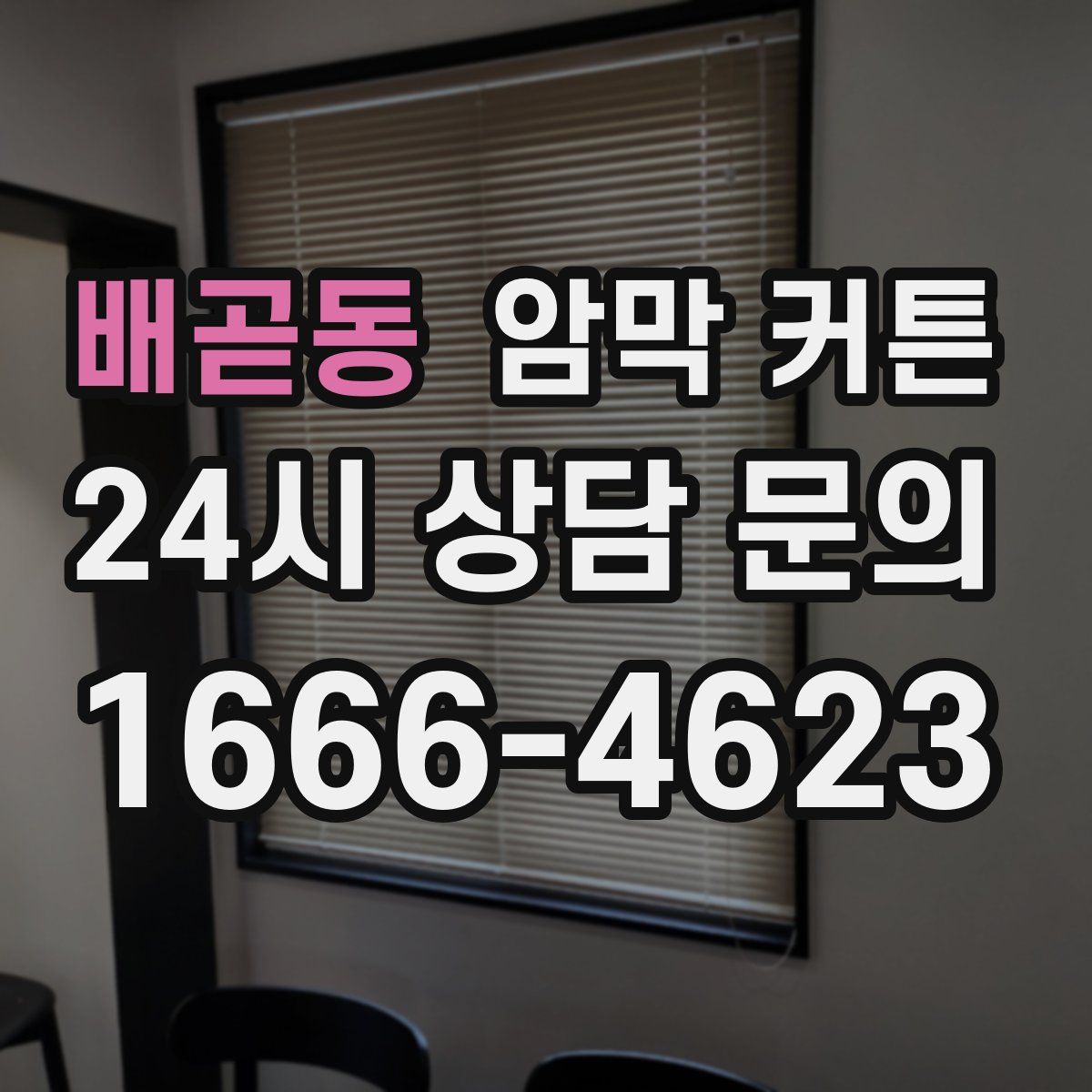 배곧동 암막 커튼