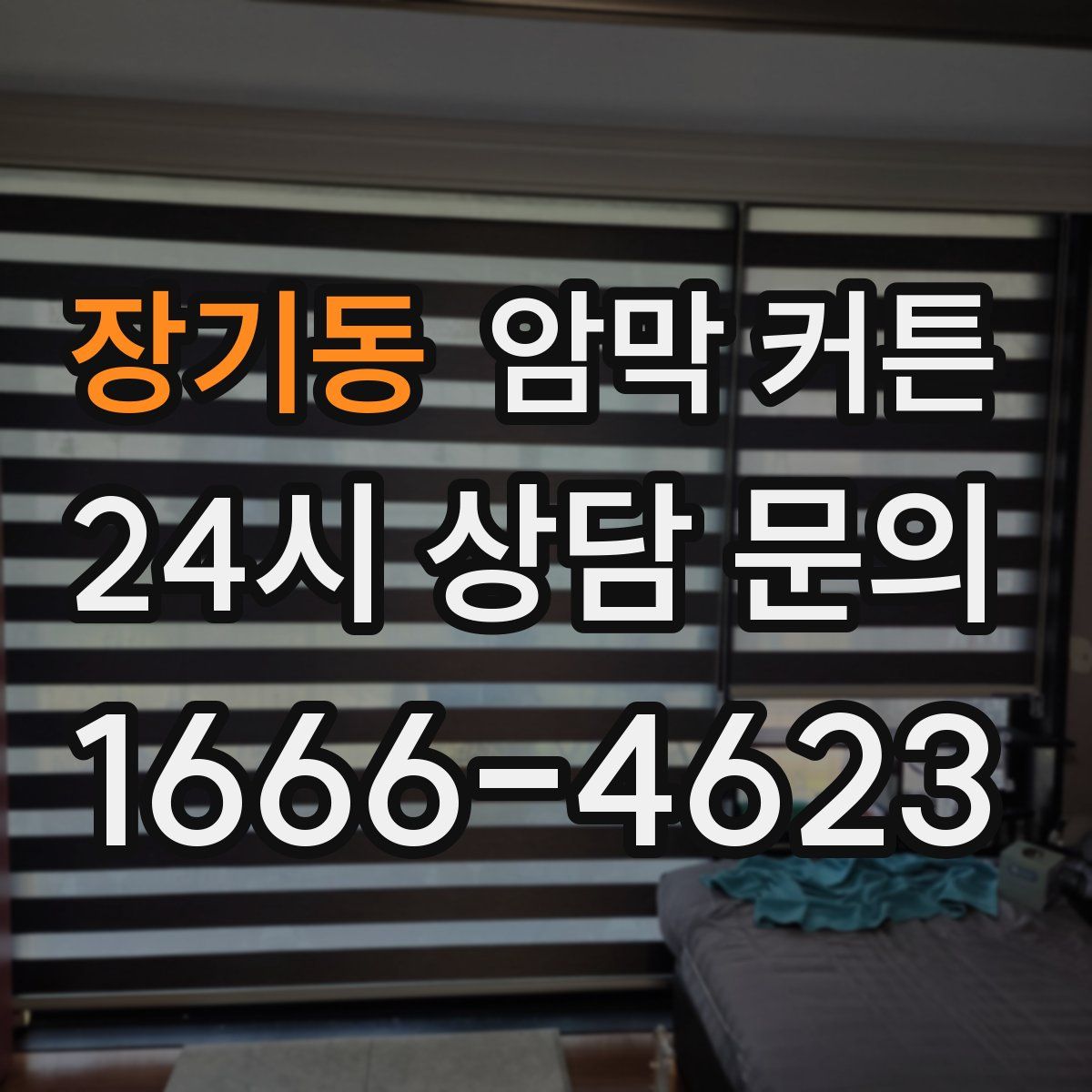 장기동 암막 커튼
