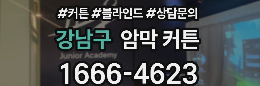 강남구 암막 커튼