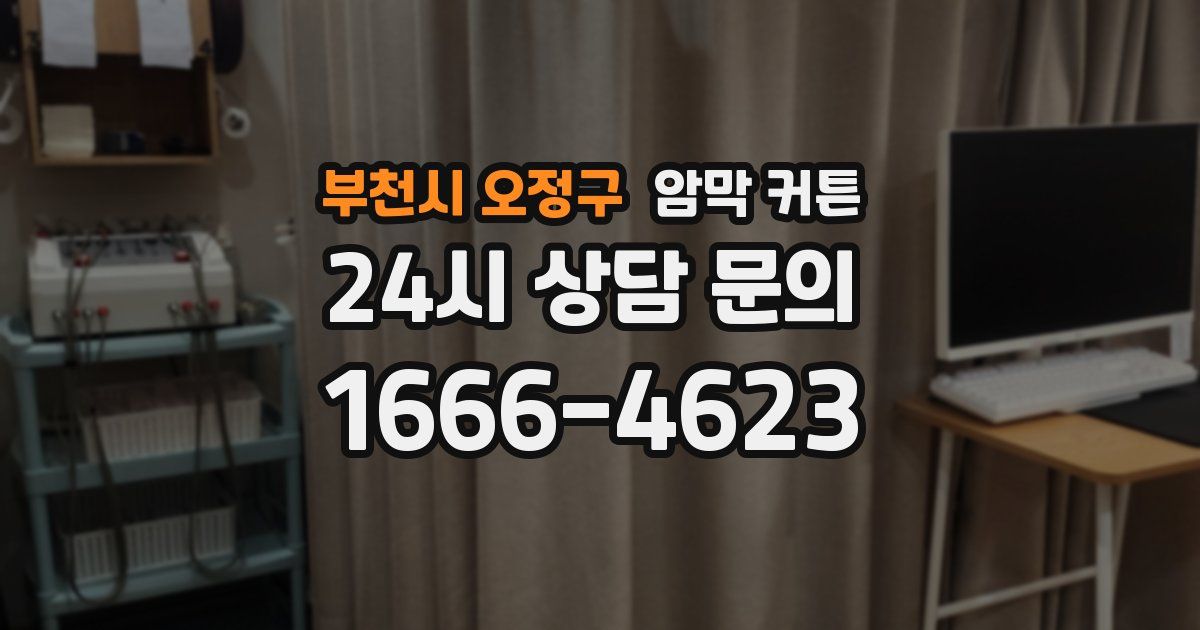 부천시 오정구 암막 커튼