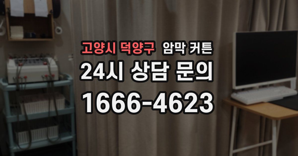 고양시 덕양구 암막 커튼