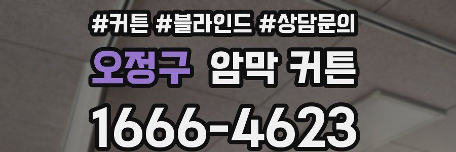 오정구 암막 커튼