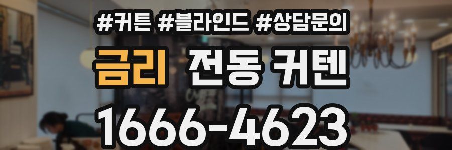 금리 전동 커텐