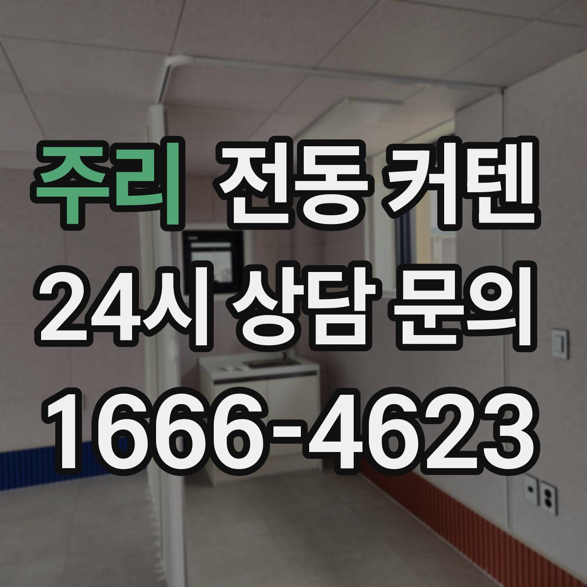 주리 전동 커텐