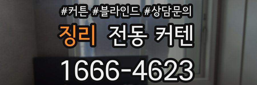 징리 전동 커텐