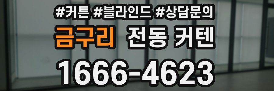 금구리 전동 커텐