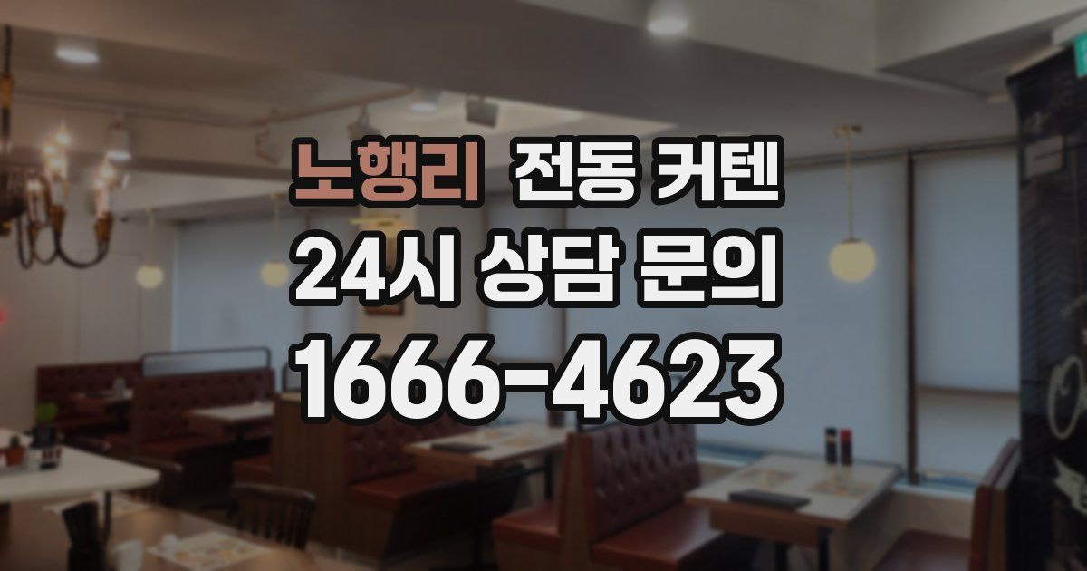 노행리 전동 커텐