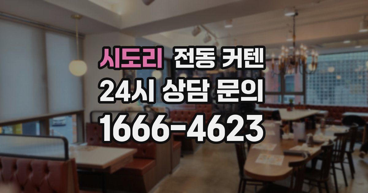 시도리 전동 커텐