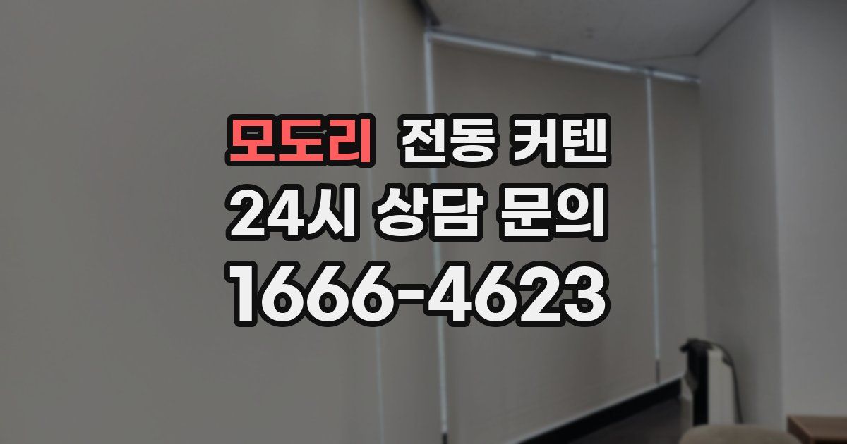 모도리 전동 커텐