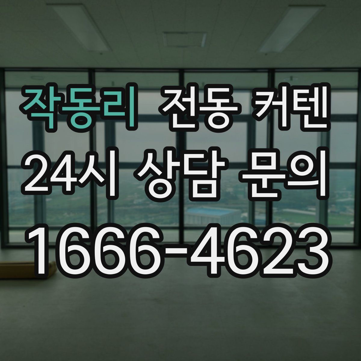 작동리 전동 커텐