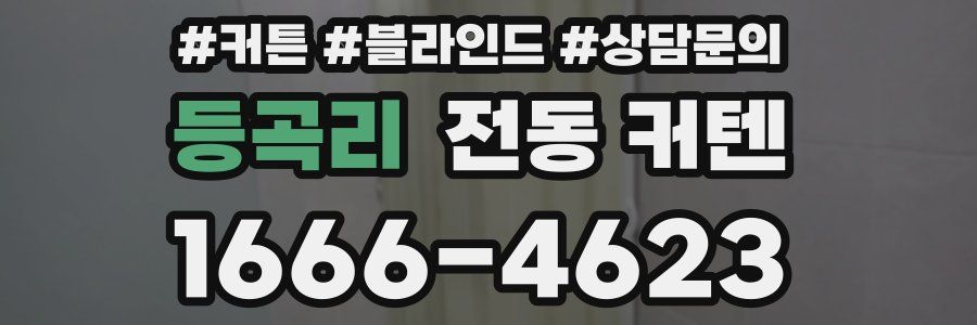 등곡리 전동 커텐
