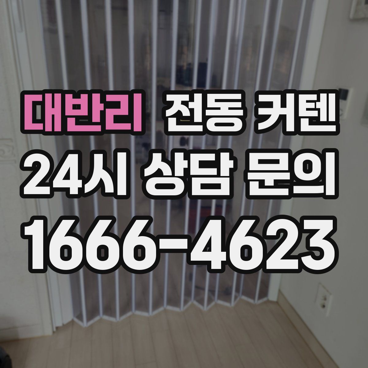 대반리 전동 커텐