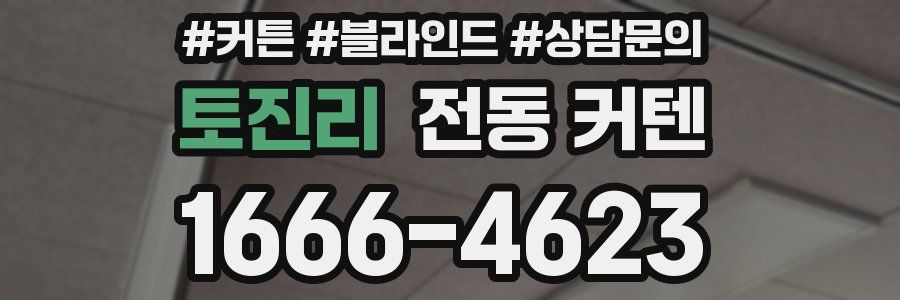 토진리 전동 커텐