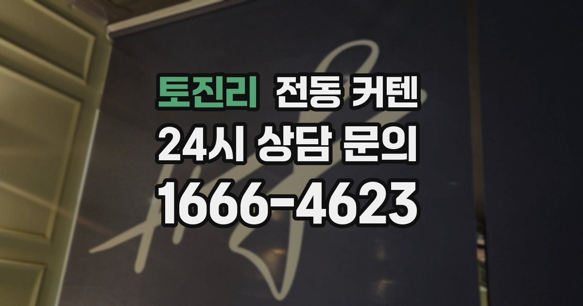 토진리 전동 커텐