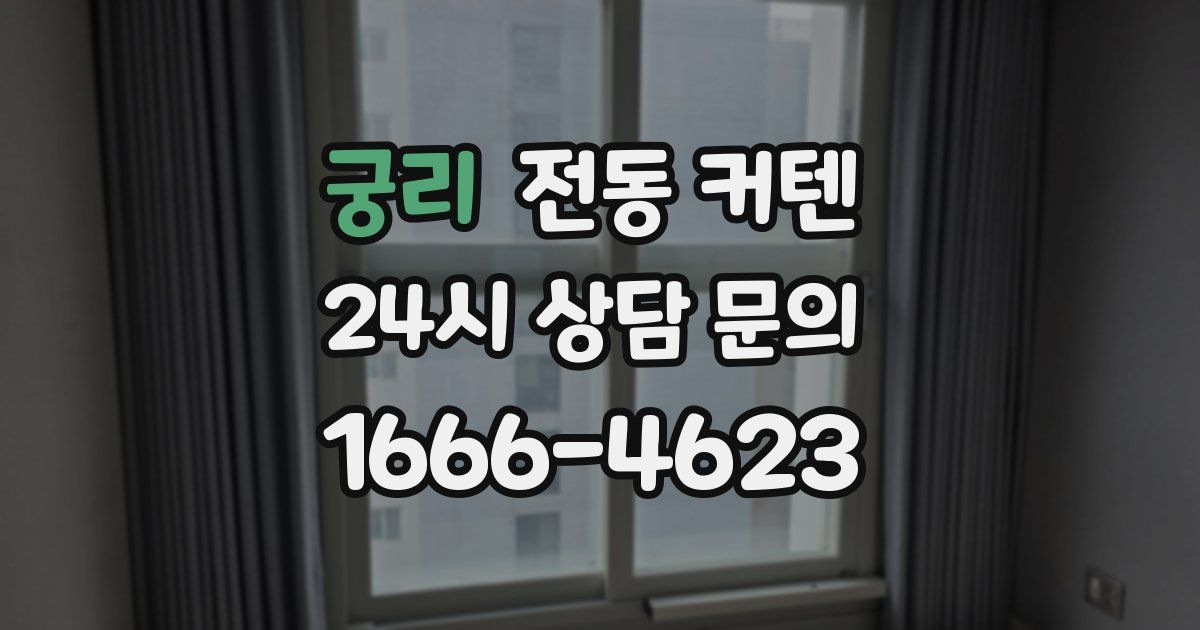 궁리 전동 커텐