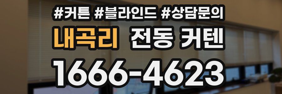 내곡리 전동 커텐