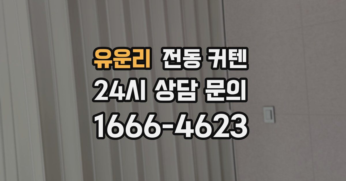 유운리 전동 커텐