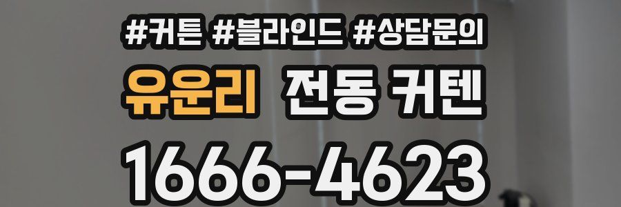 유운리 전동 커텐