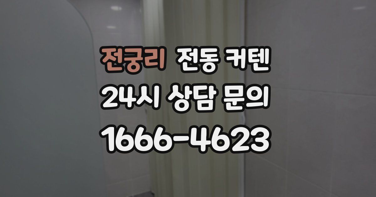 전궁리 전동 커텐