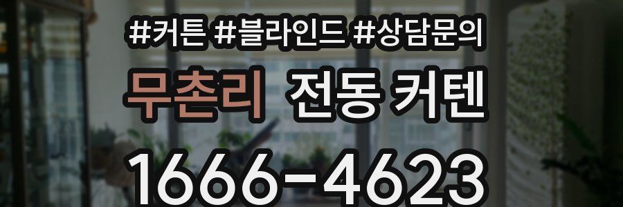 무촌리 전동 커텐
