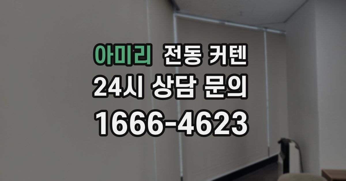 아미리 전동 커텐