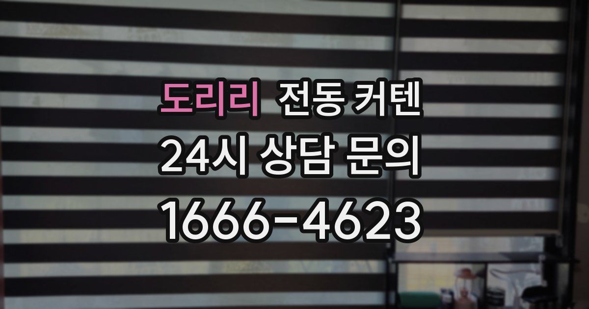 도리리 전동 커텐