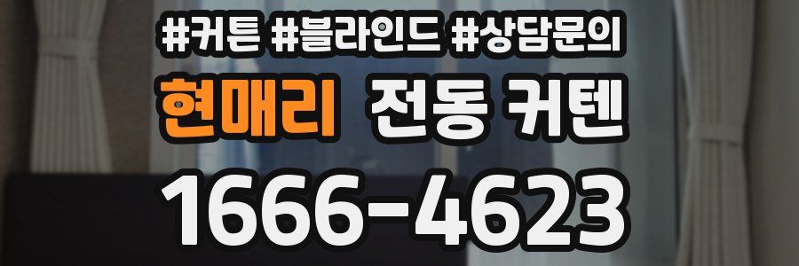 현매리 전동 커텐