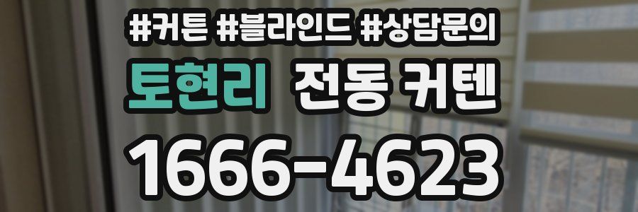 토현리 전동 커텐