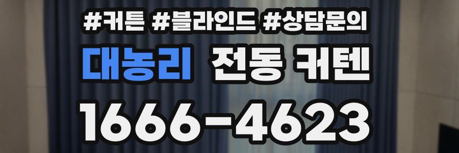 대농리 전동 커텐