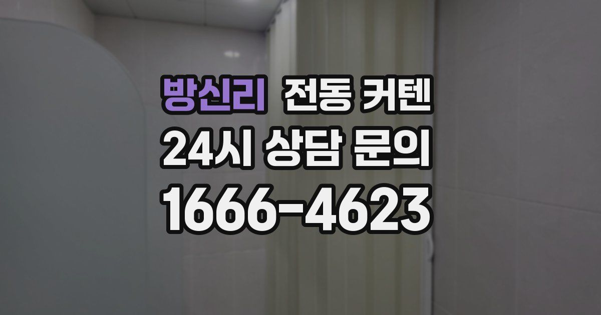 방신리 전동 커텐