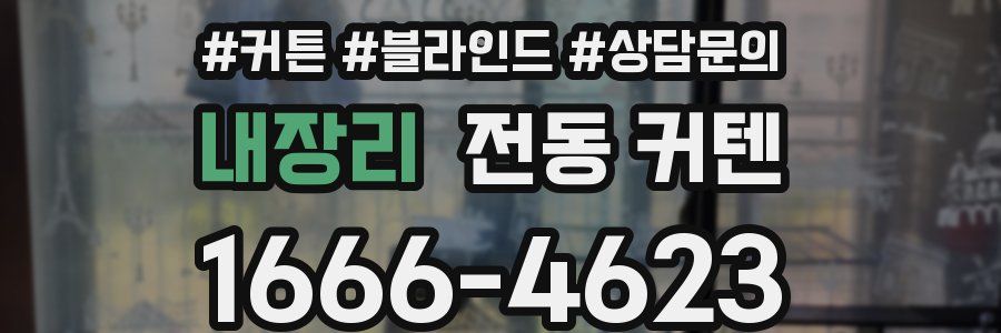 내장리 전동 커텐