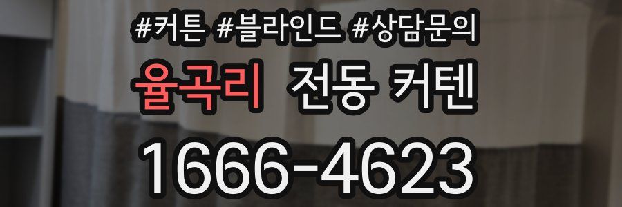 율곡리 전동 커텐