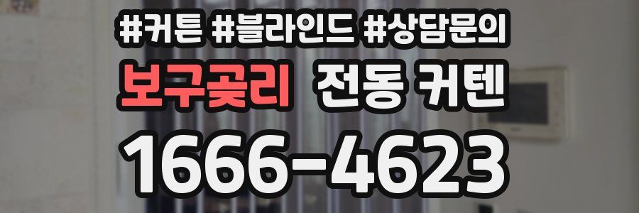 보구곶리 전동 커텐
