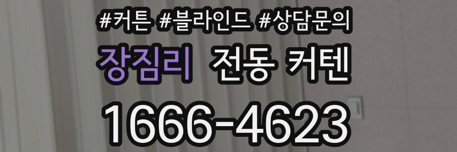 장짐리 전동 커텐