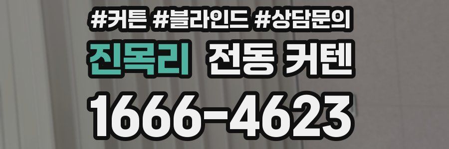 진목리 전동 커텐