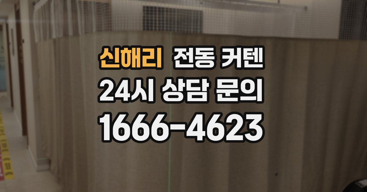 신해리 전동 커텐