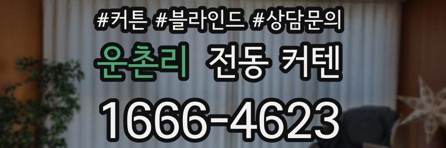 운촌리 전동 커텐