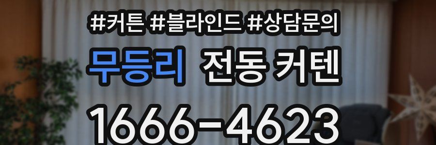 무등리 전동 커텐