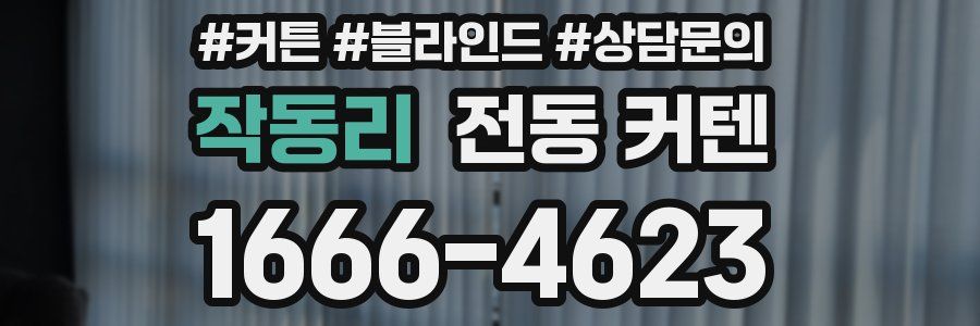 작동리 전동 커텐