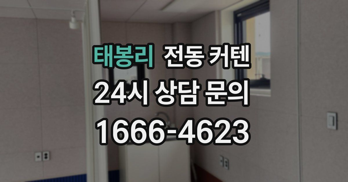 태봉리 전동 커텐