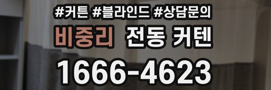 비중리 전동 커텐