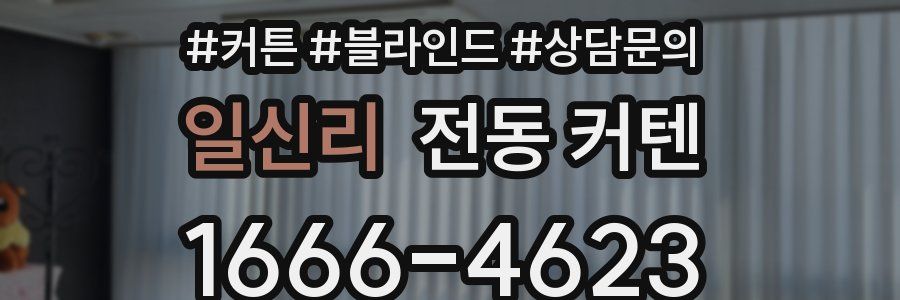 일신리 전동 커텐