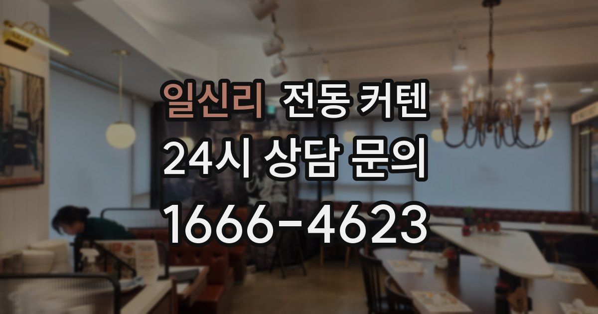 일신리 전동 커텐