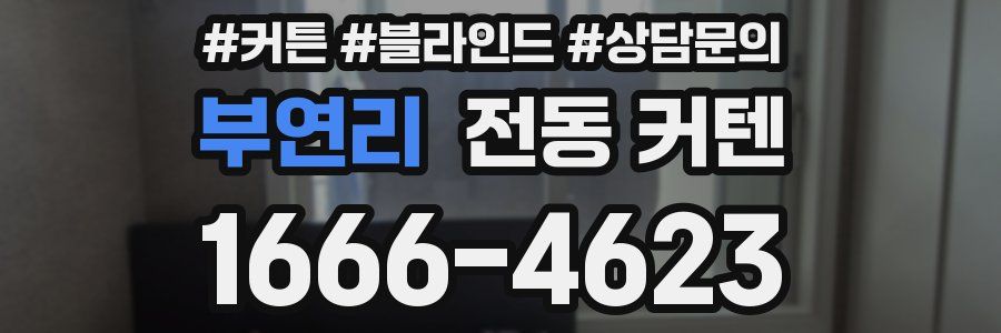 부연리 전동 커텐