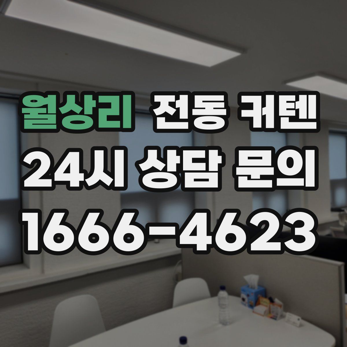 월상리 전동 커텐