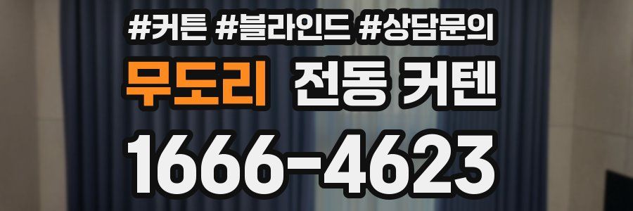 무도리 전동 커텐
