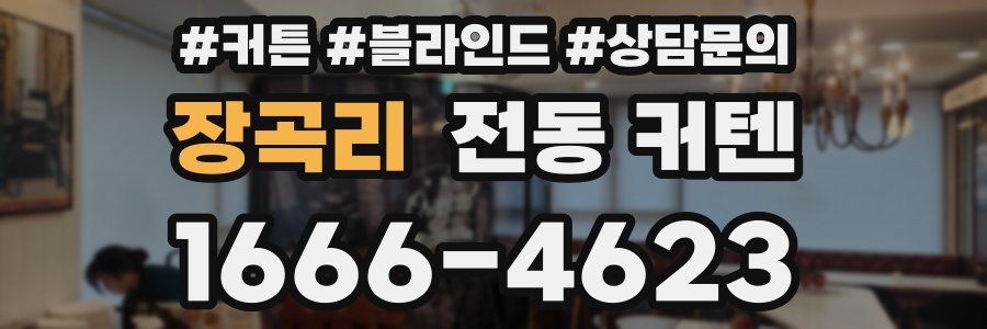 장곡리 전동 커텐